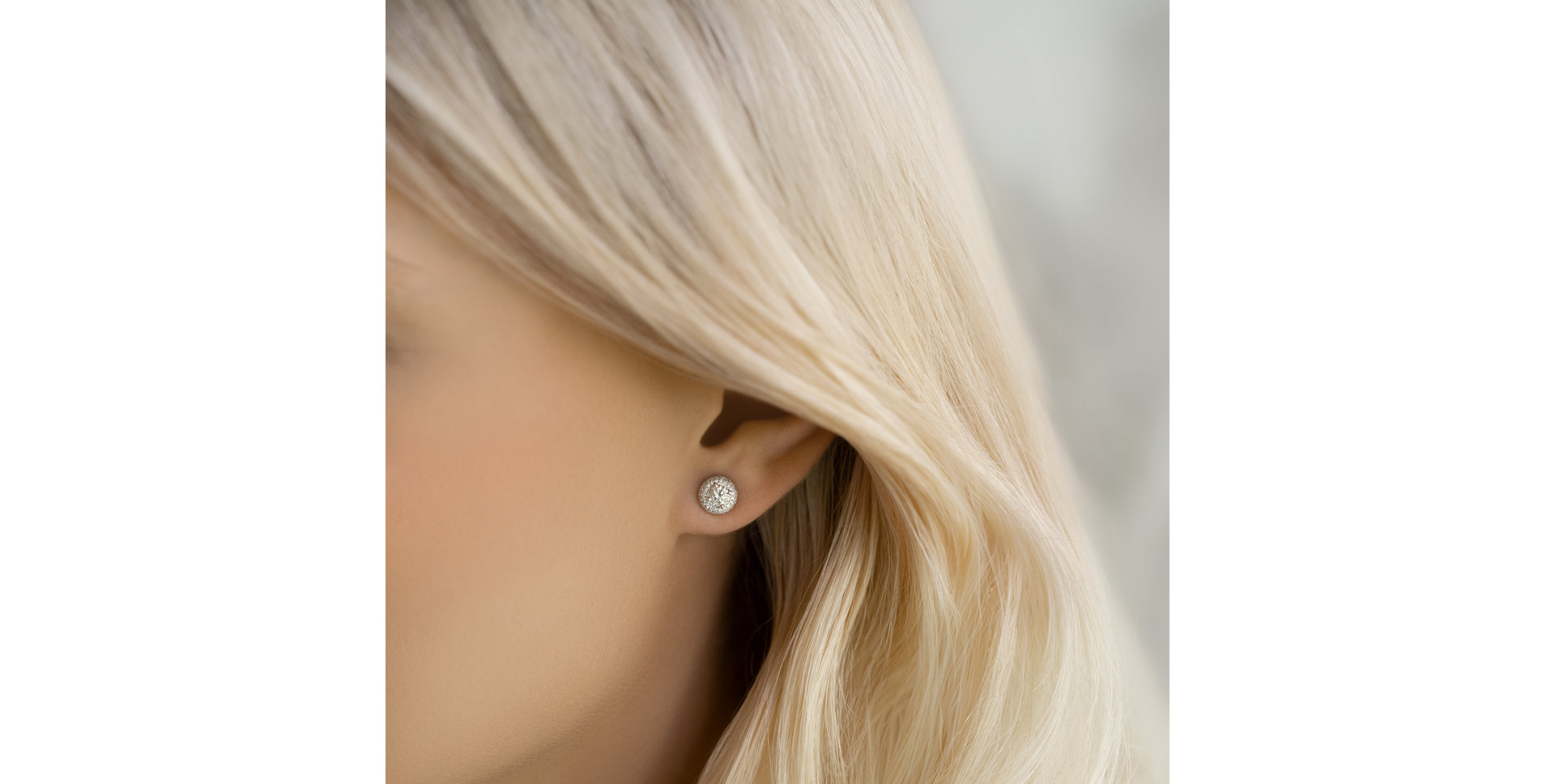 Diamond earrings Sparkling Rain