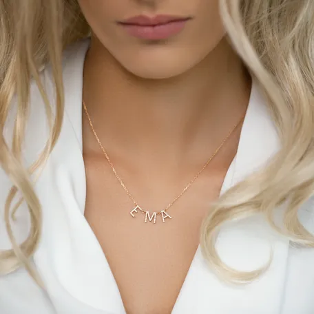 Diamond necklace Ema Shine