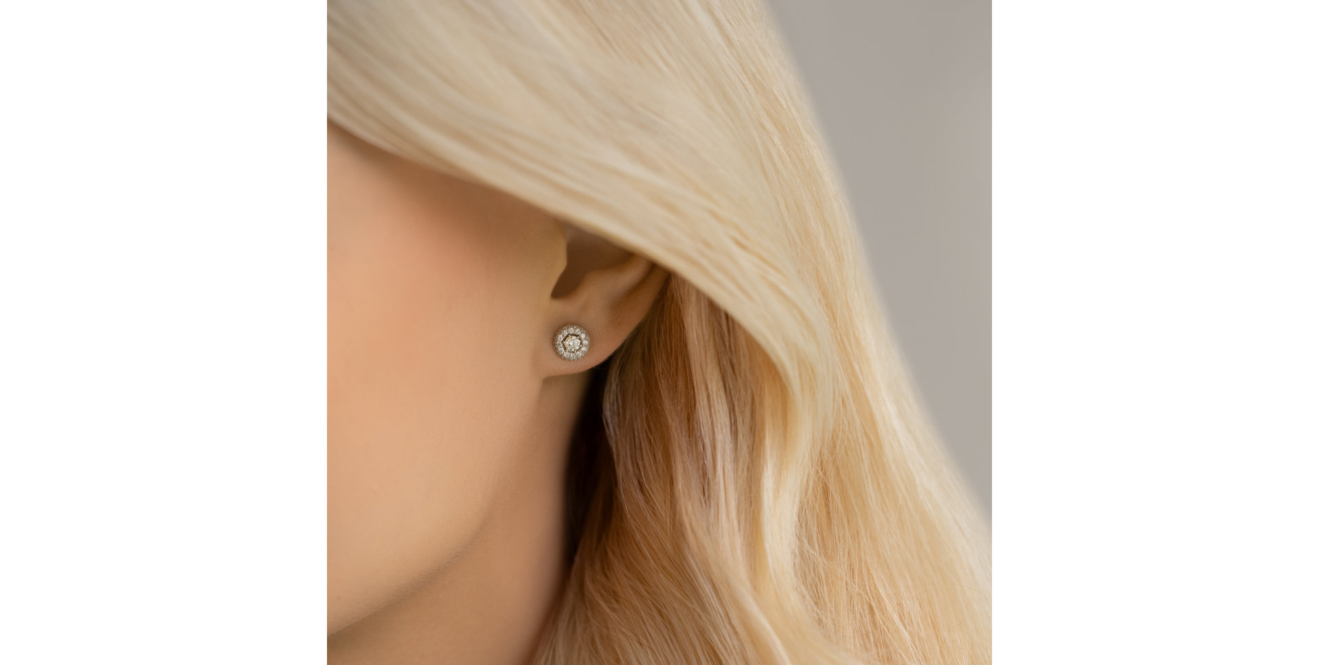 Diamond earrings Éclat