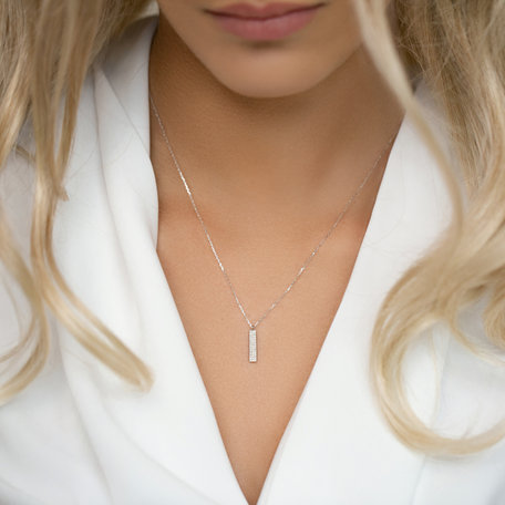 Diamond necklace Butter Straw
