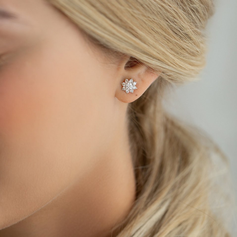 Diamond earrings Celestial Romance