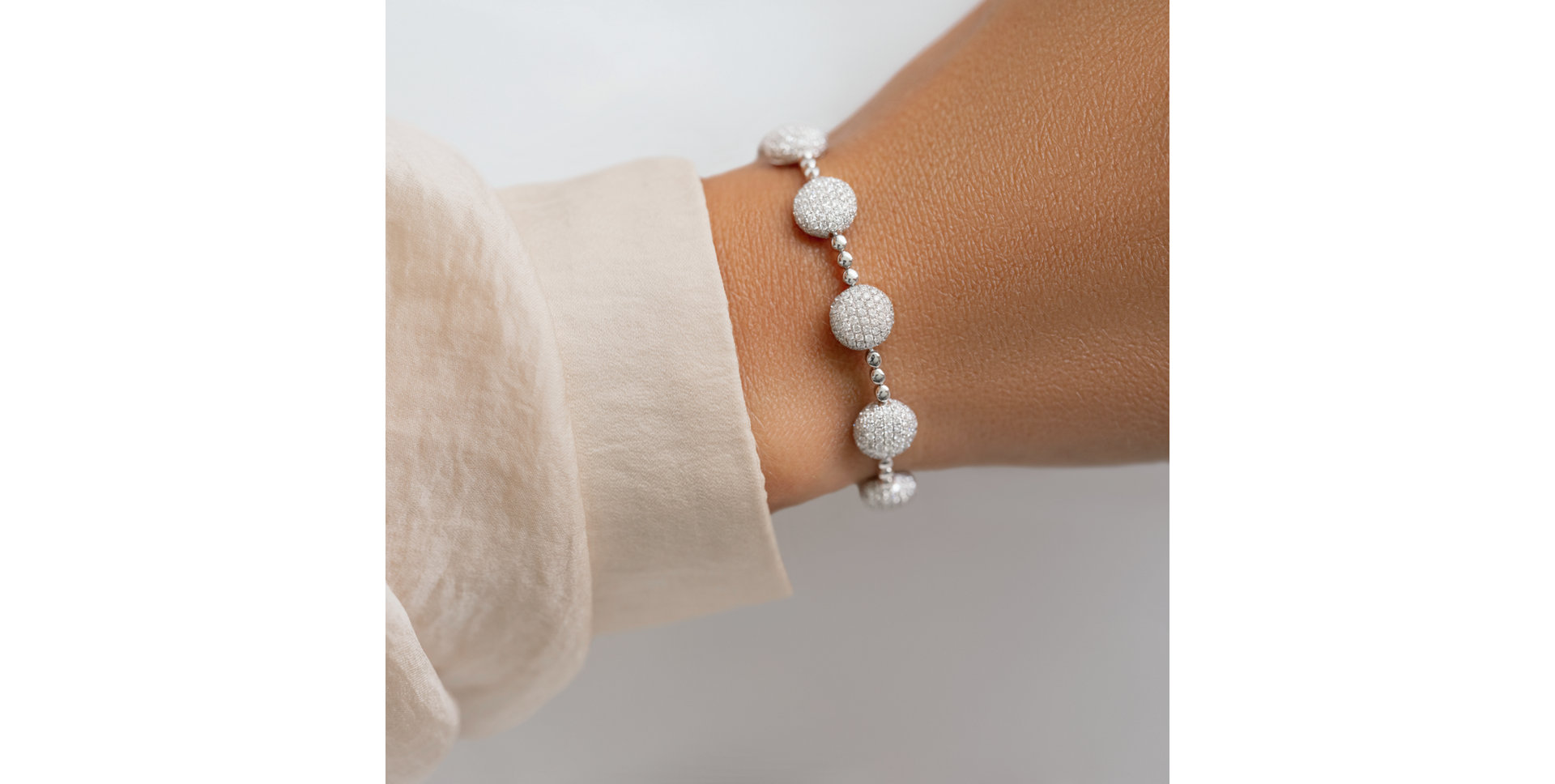 Bracelet with diamonds Seherazede