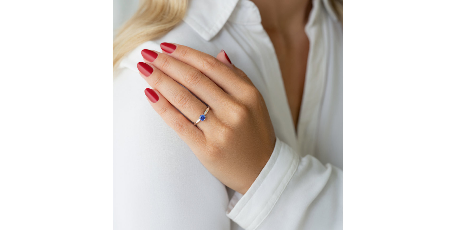 Ring with Tanzanite Eternal Joy