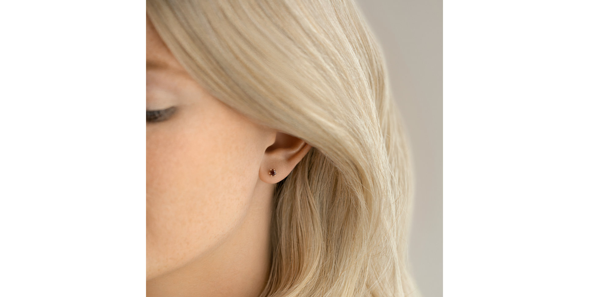 Earrings with Emerald Vesper Romance