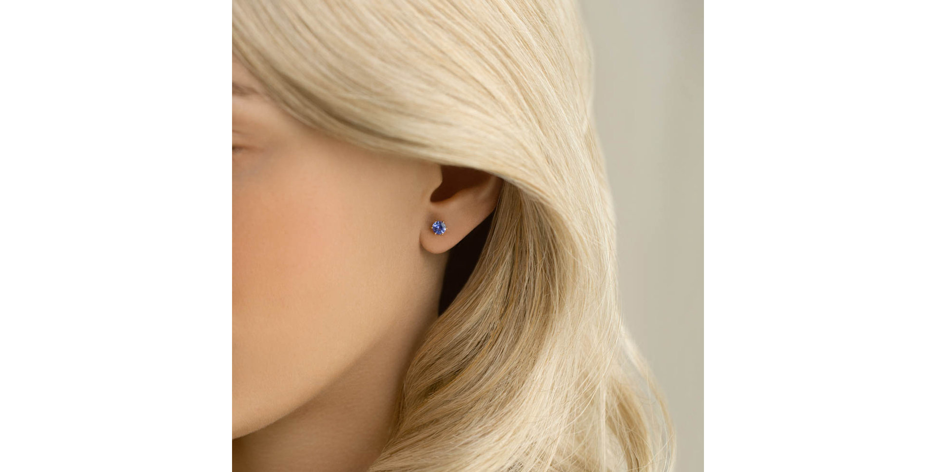 Earrings with Tanzanite Vesper Romance