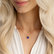 Necklace with Tanzanite Eternal Drop3