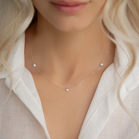 Diamond necklace Dots