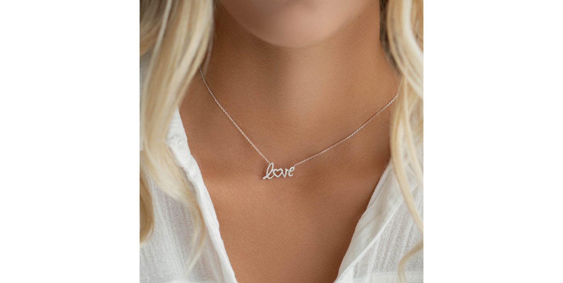 Diamond necklace Heavenly Love