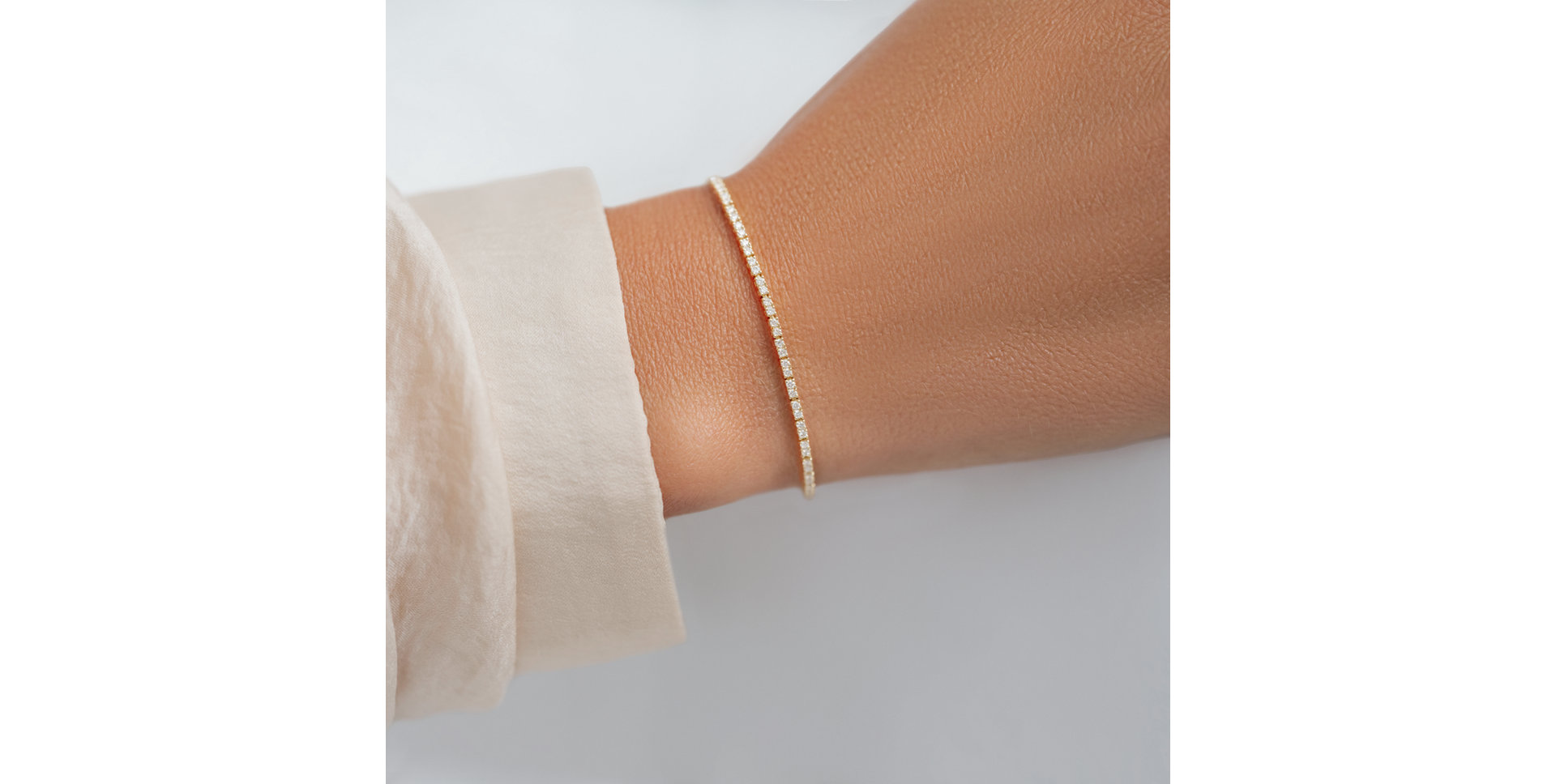 Bracelet with diamonds Belissia