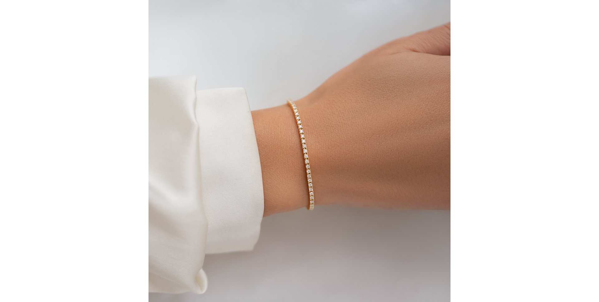 Bracelet with diamonds Belissia