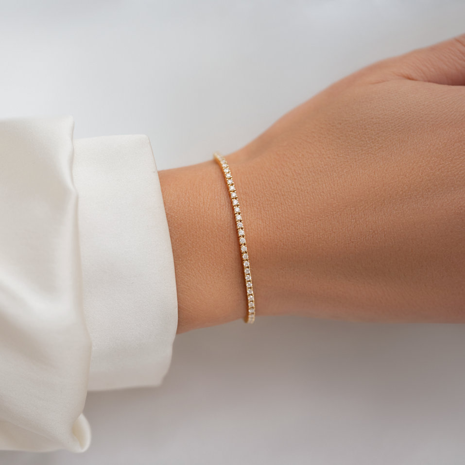 Bracelet with diamonds Belissia