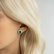 Diamond earrings with Emerald Princess Hope4