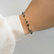Bracelet with black diamonds Donatella2