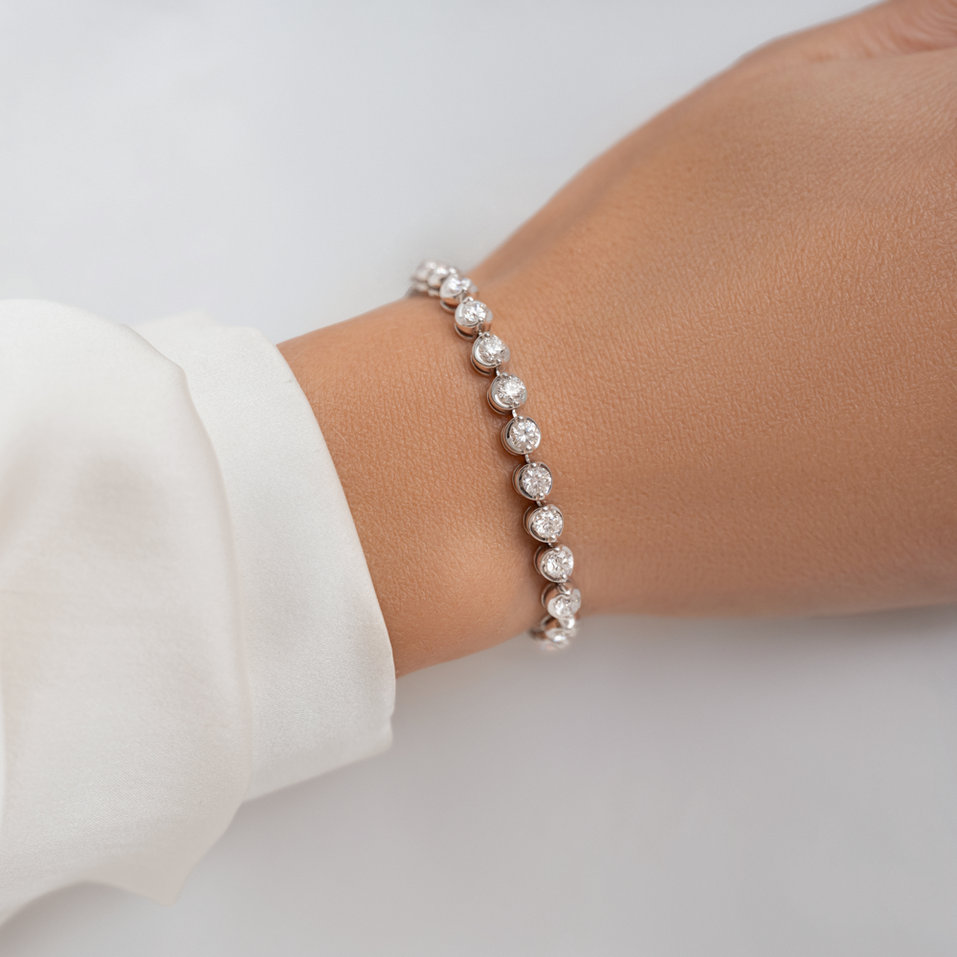 Bracelet with diamonds Leilani
