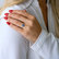 Diamond ring with Sapphire Princess Wish4