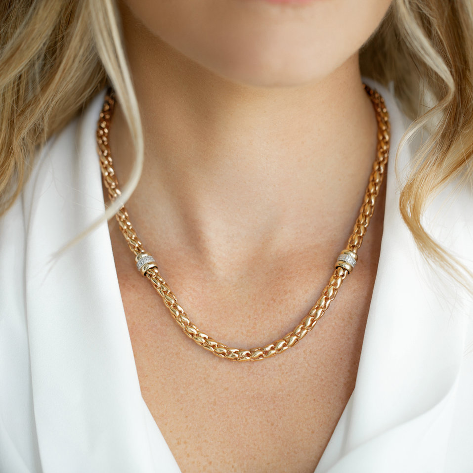 Diamond necklace Eliška