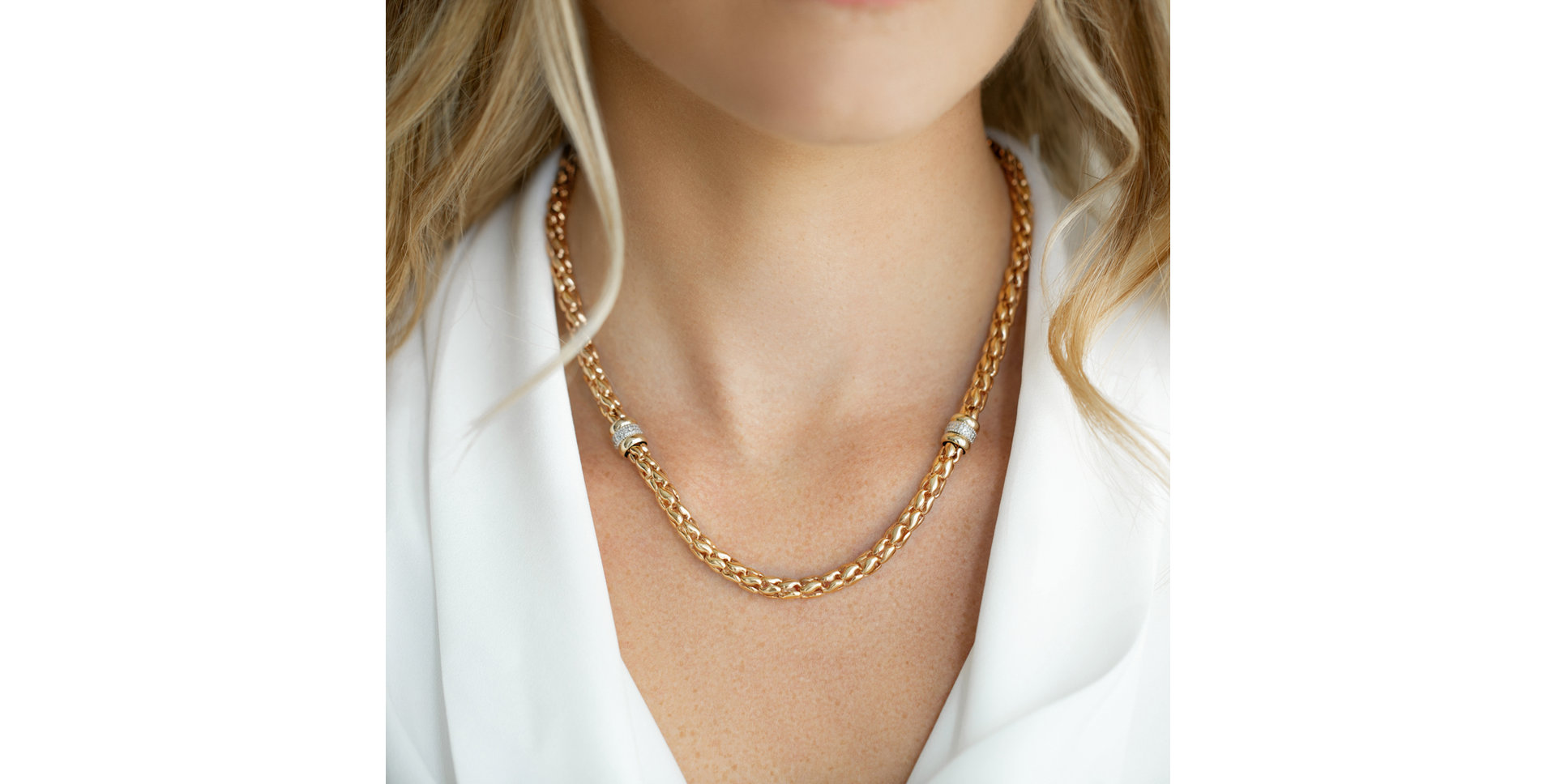 Diamond necklace Bridget