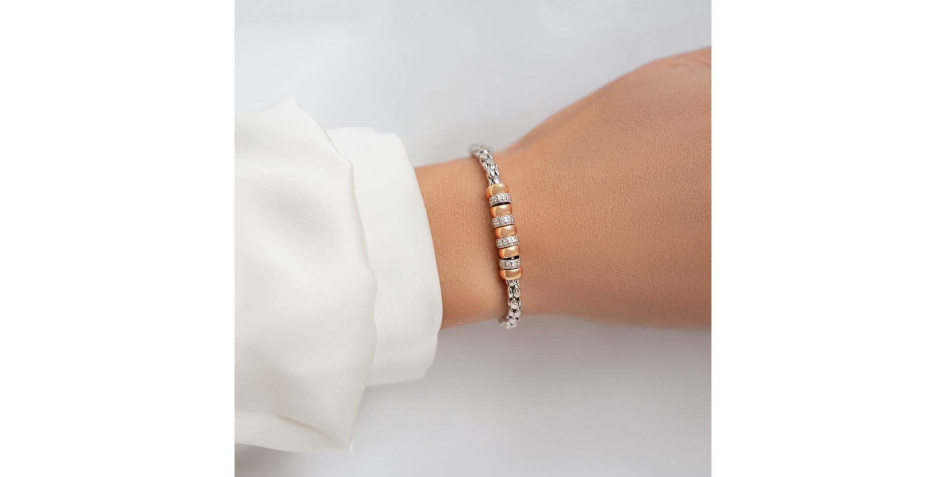 Bracelet with diamonds Benson