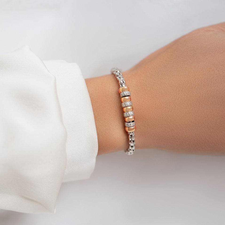 Bracelet with diamonds Benson