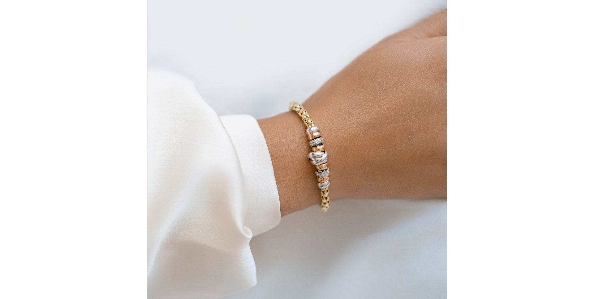 Bracelet with diamonds Alexander