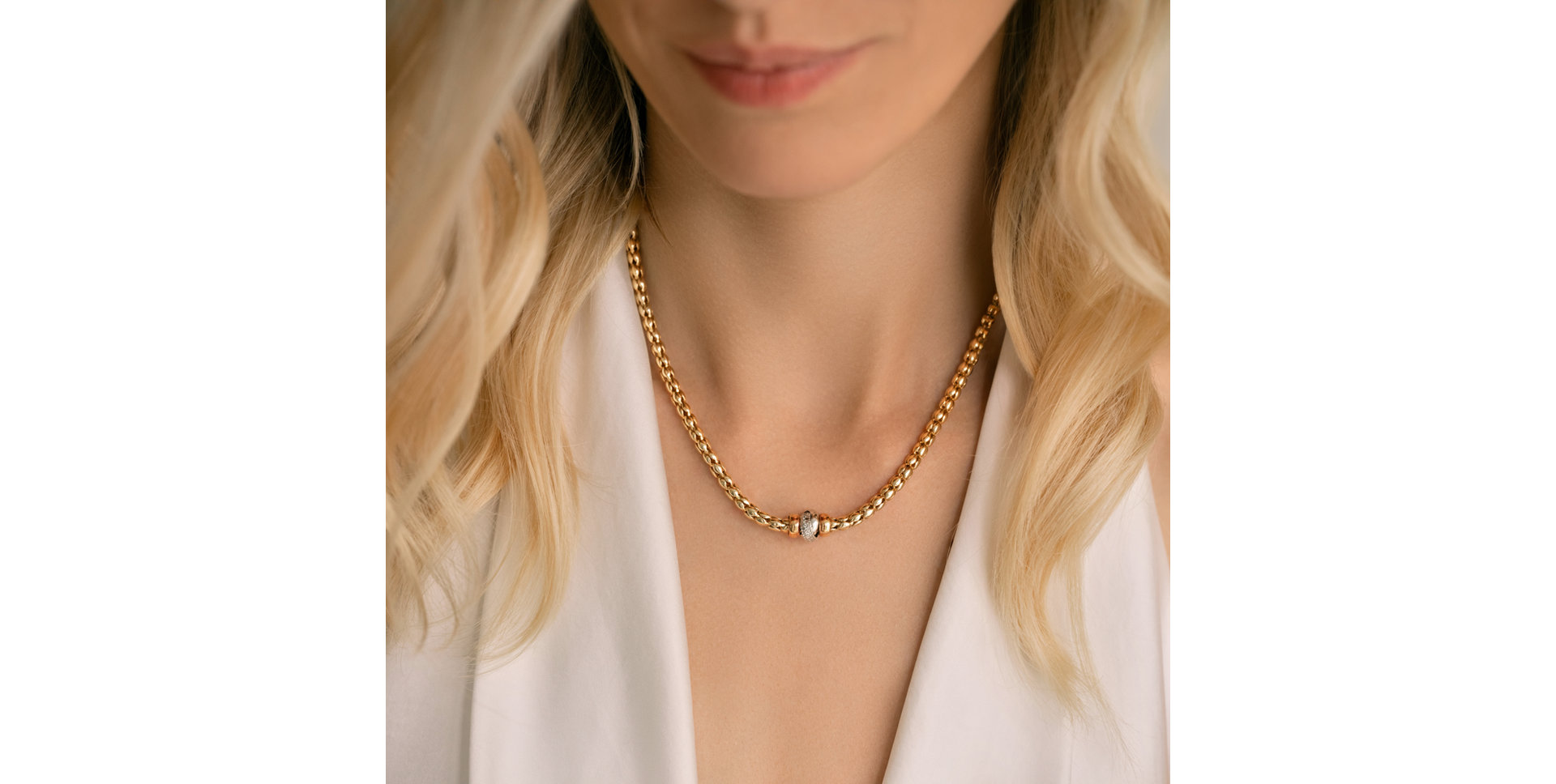 Diamond necklace Zaria