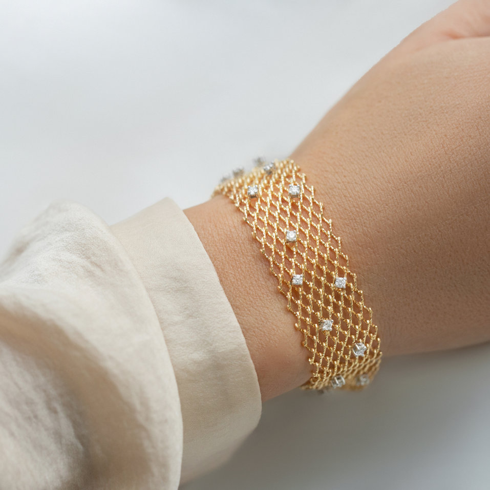 Bracelet with diamonds Enchantment of Passion
