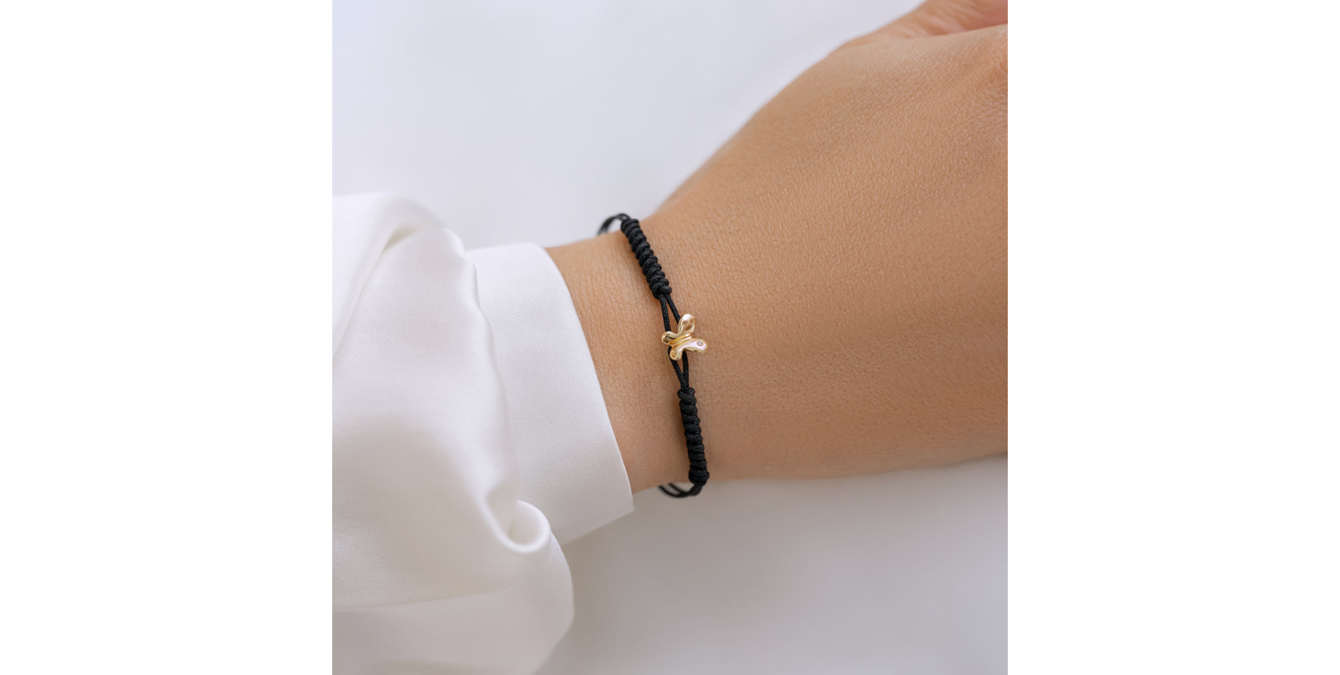 Bracelet with diamonds Night Papillon