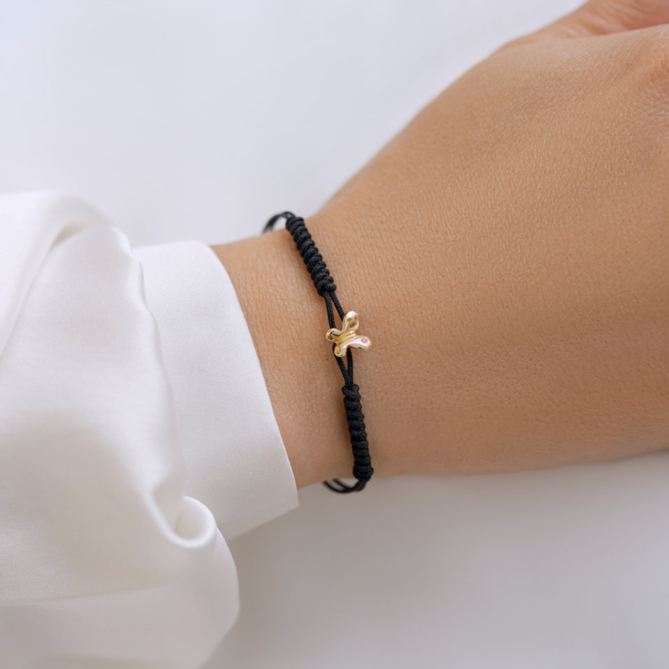 Bracelet with diamonds Night Papillon