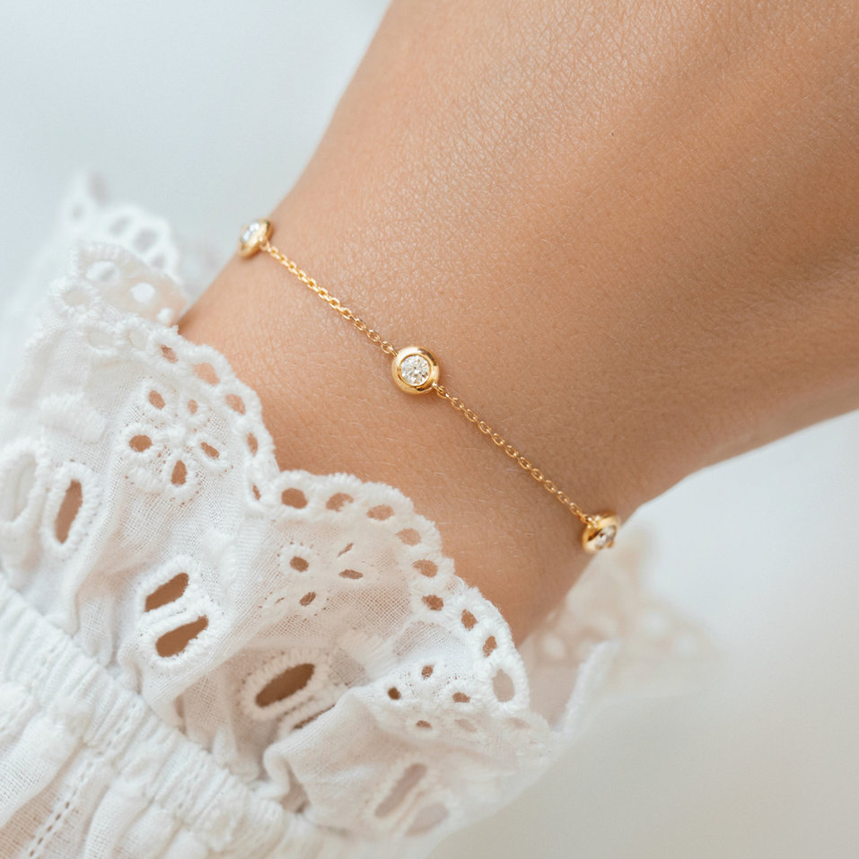 Diamond bracelet Sparkling Dots