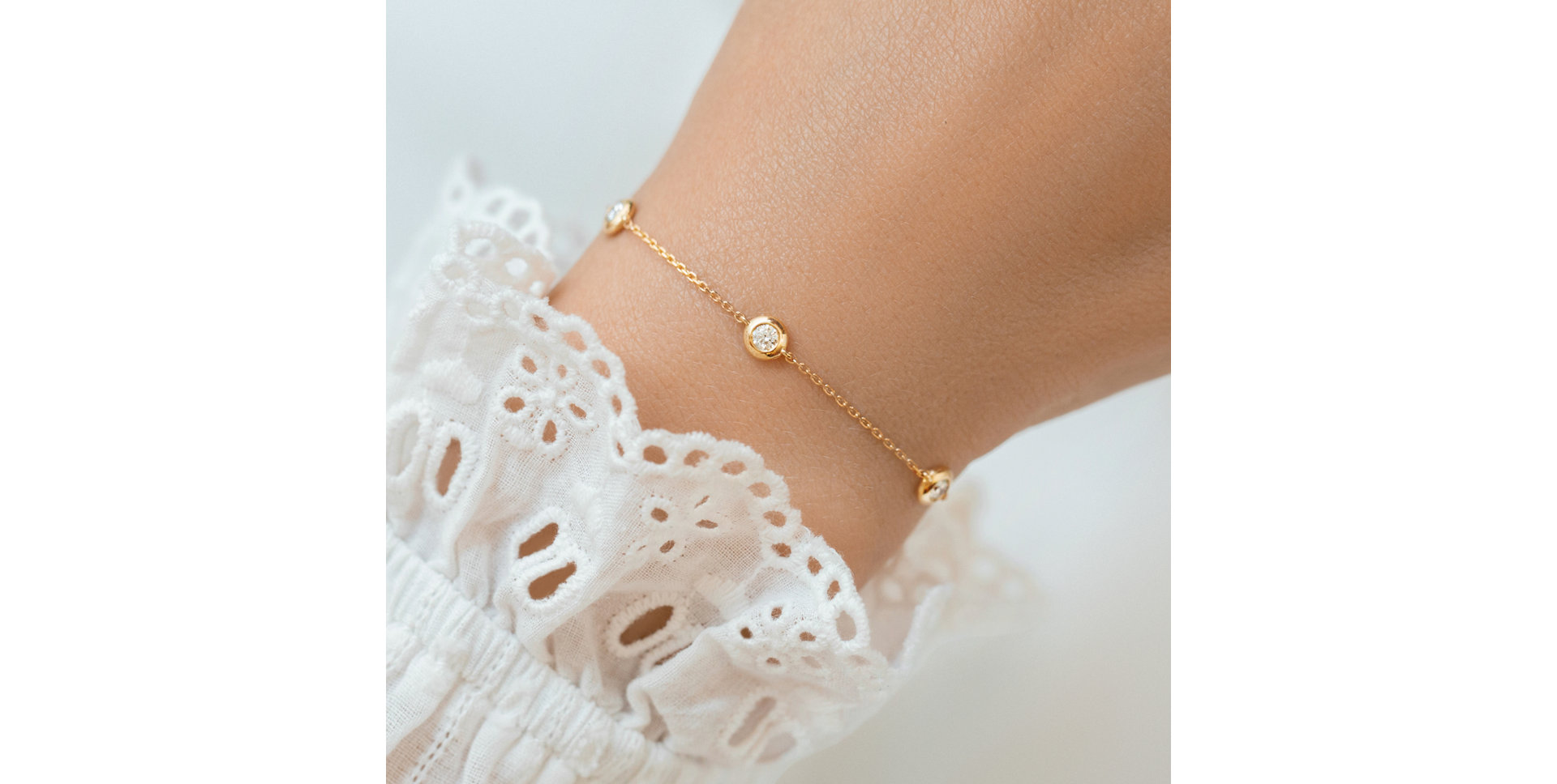 Diamond bracelet Sparkling Dots
