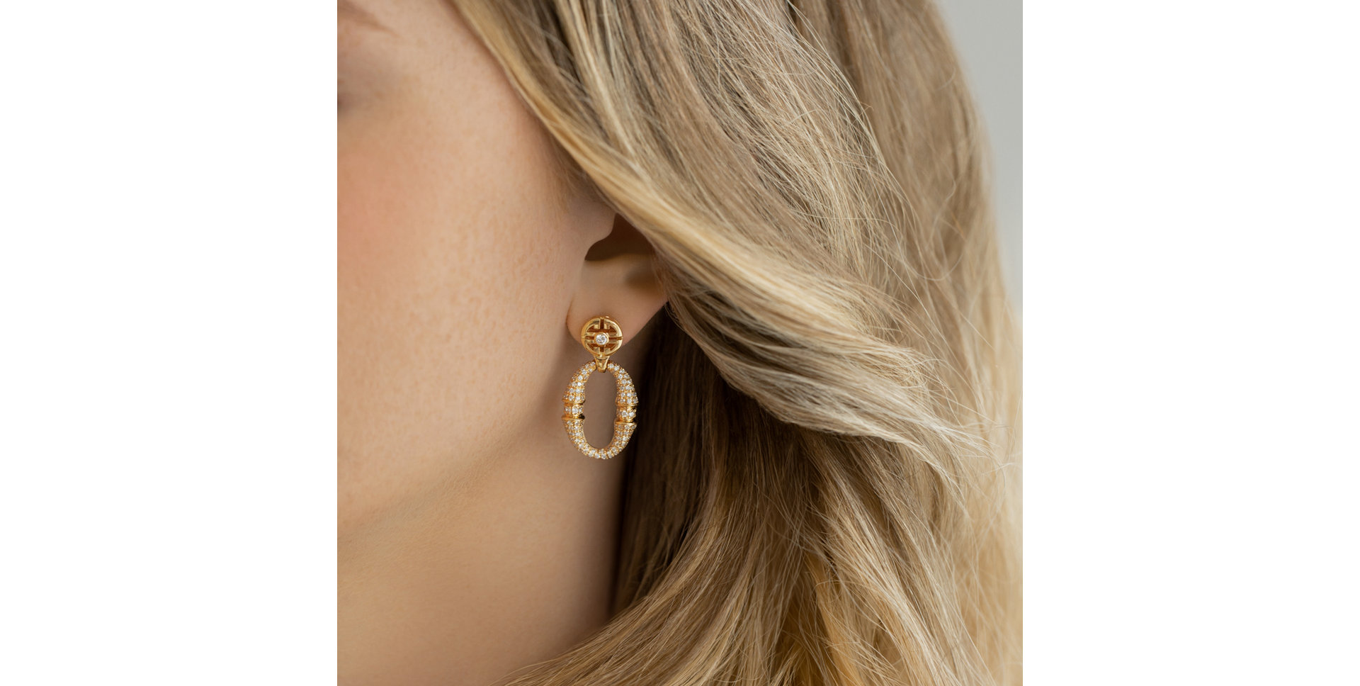 Diamond earrings Morpheus Ribbon