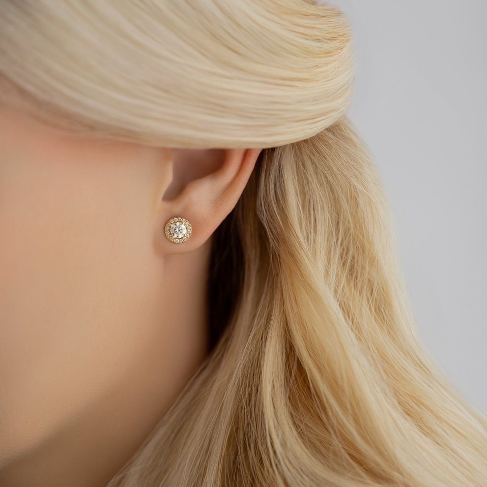 Diamond earrings Sparkling Rain