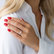 18ct white gold diamond ring Preciosa2