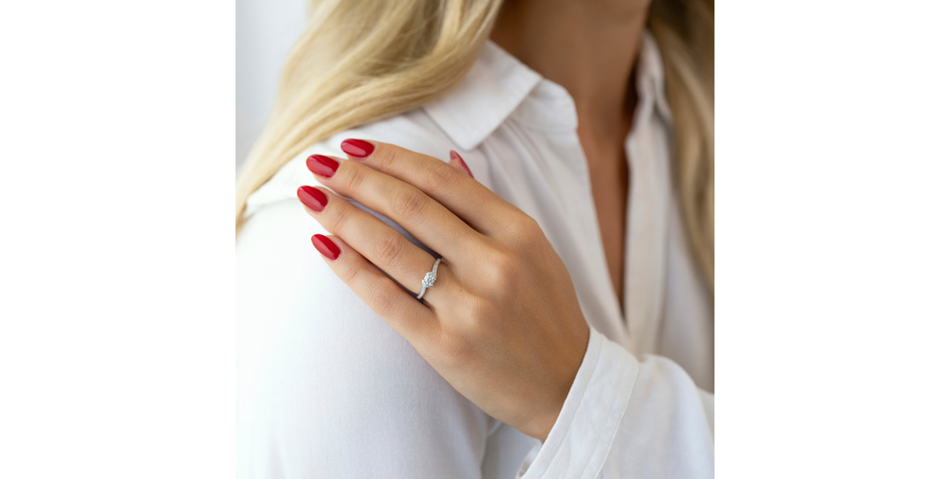 Diamond ring Radiant Soul