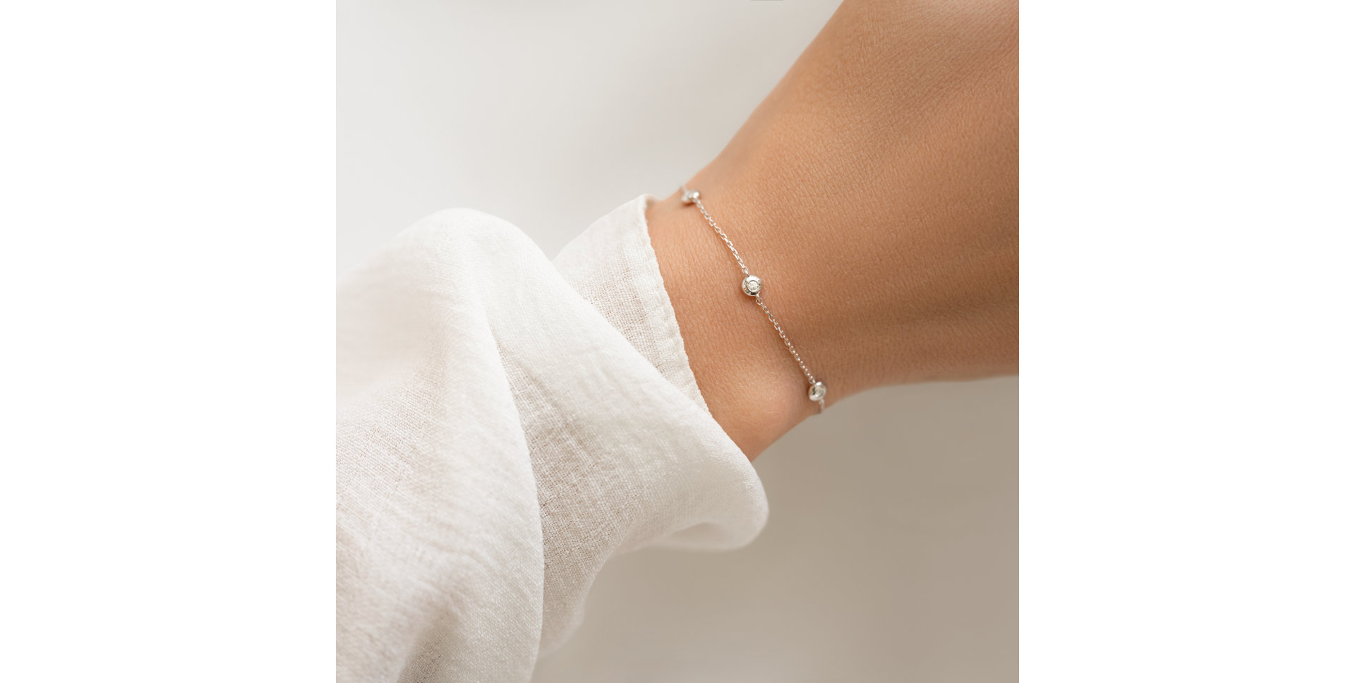 Diamond bracelet Sparkling Dot