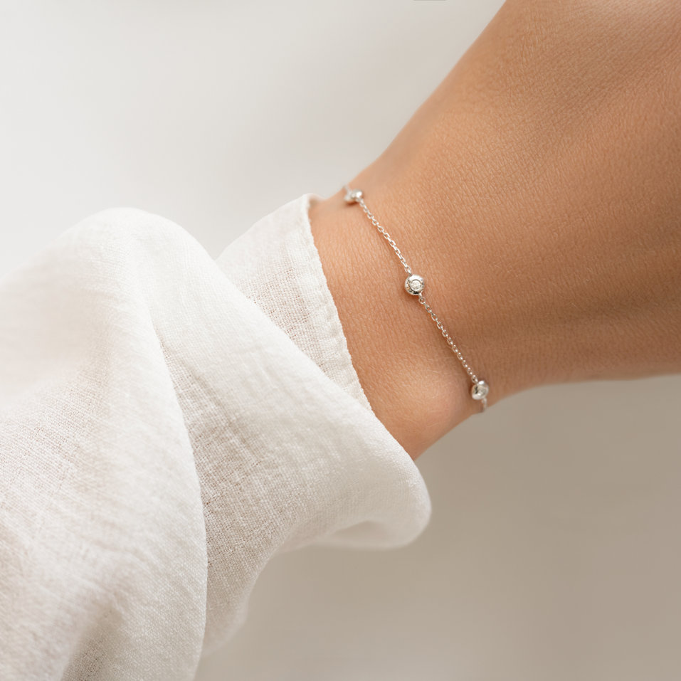 Diamond bracelet Sparkling Dots