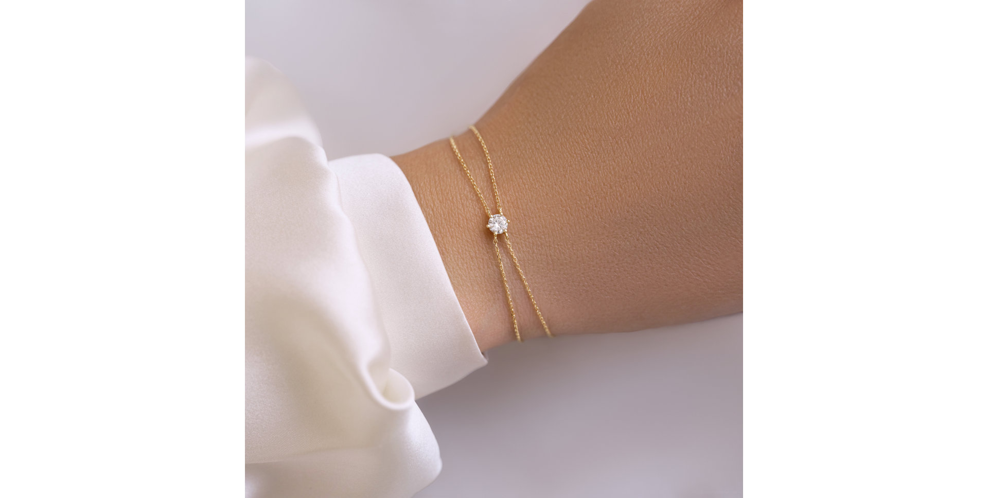 Bracelet with diamonds Essential Shine