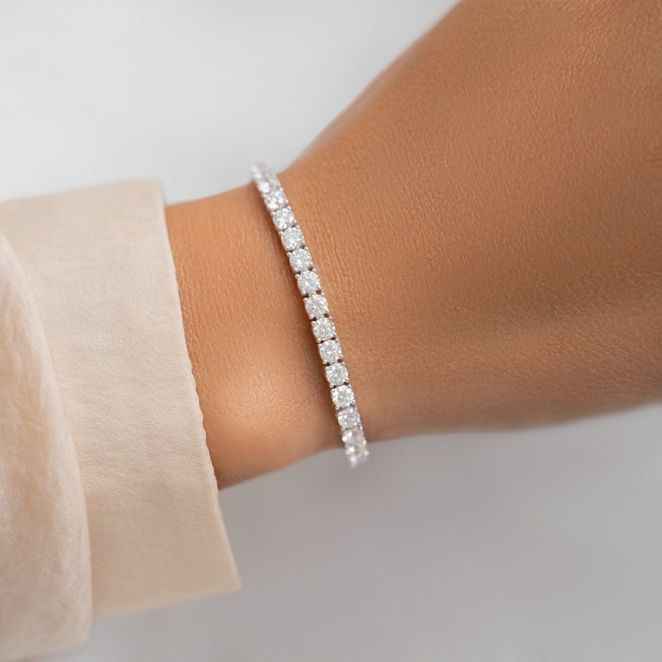 Bracelet with diamonds Aurorra