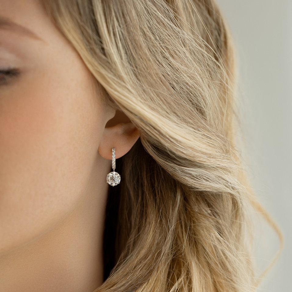 Diamond earrings Findabair
