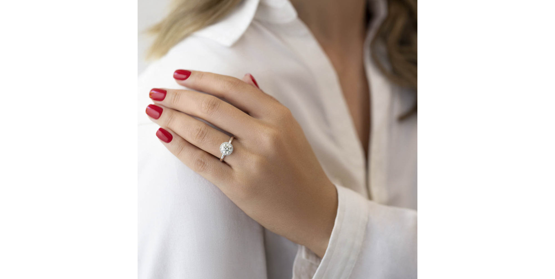 Diamond ring Noble Allure