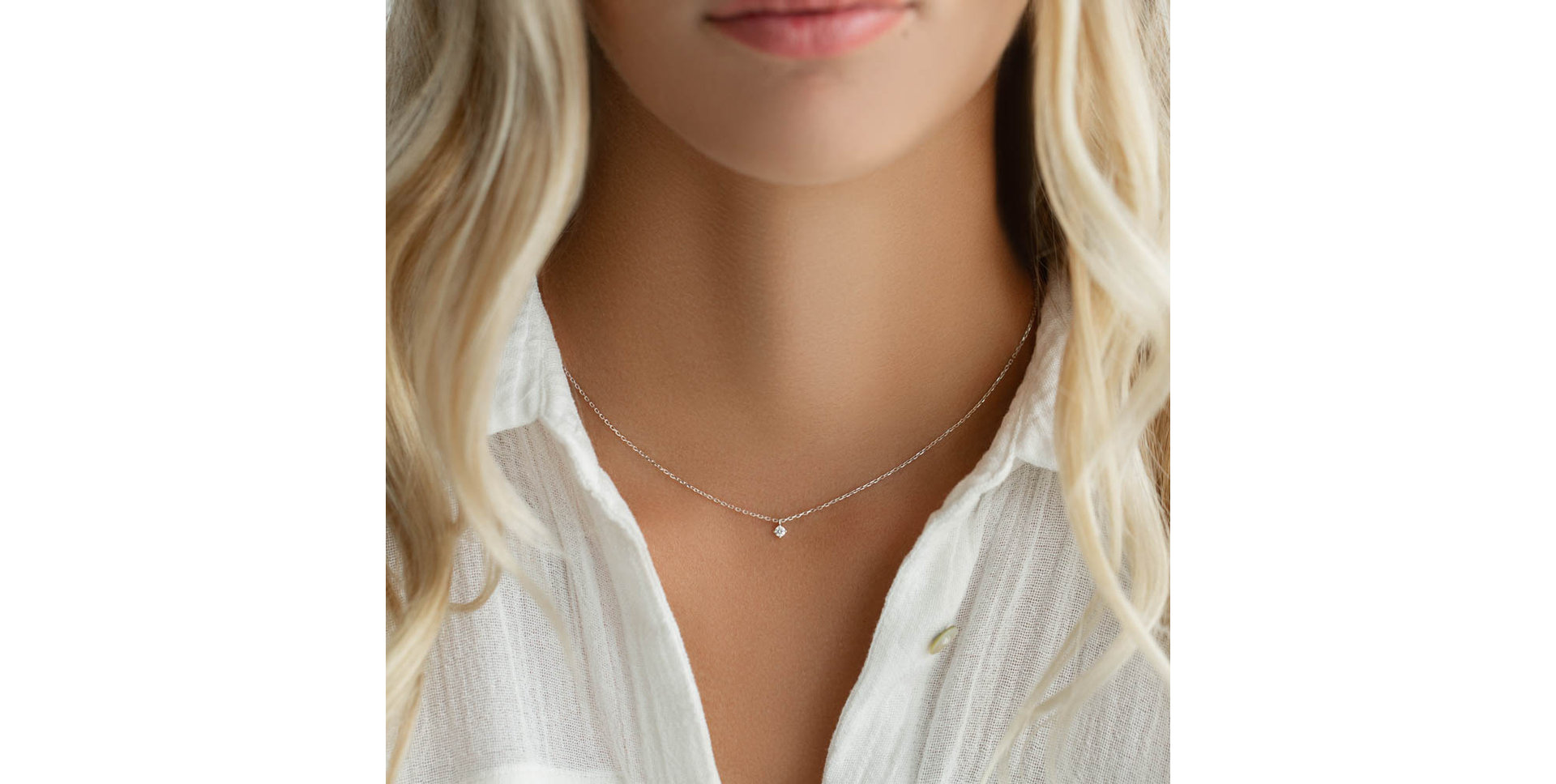 Diamond necklace Salsa