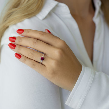 Ring with Topaz Eternal Joy