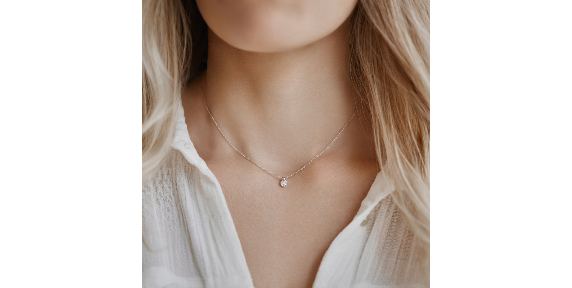 Diamond necklace Eye Sparkle