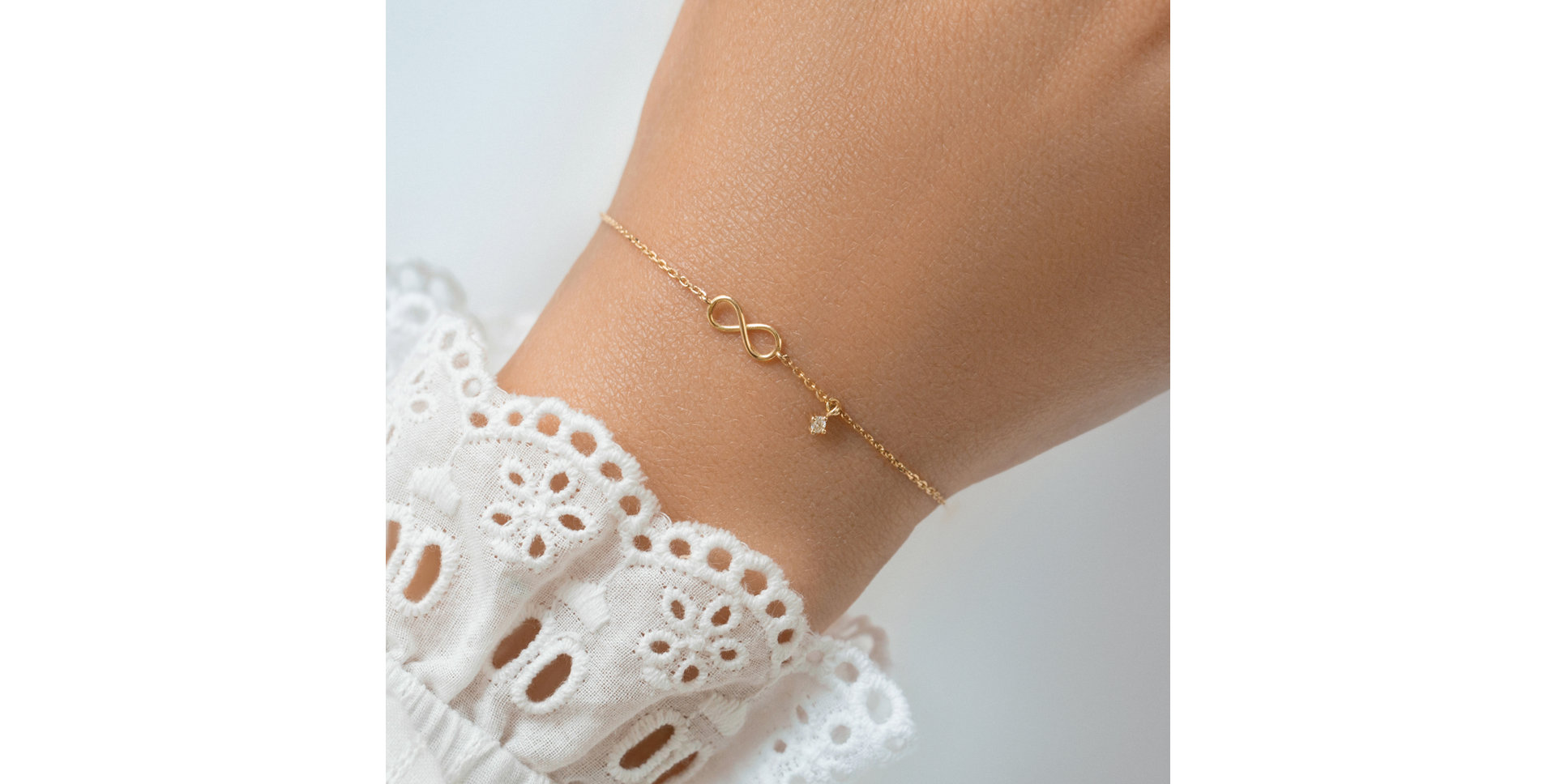 Diamond bracelet Endless Harmony