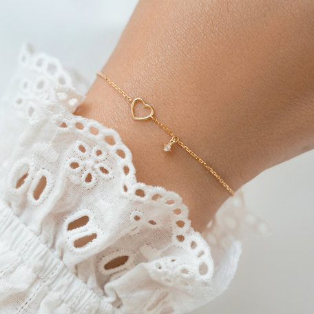 Diamond bracelet My Love