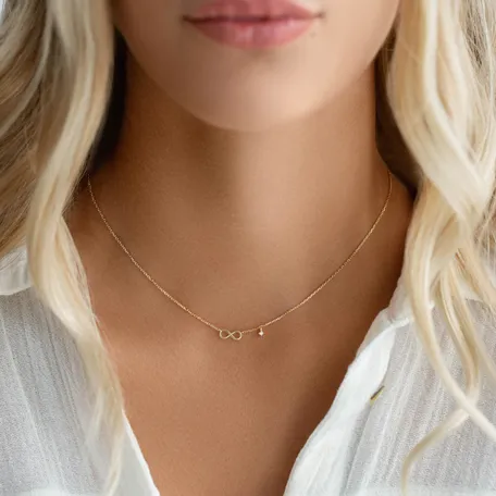 Diamond necklace The Endless