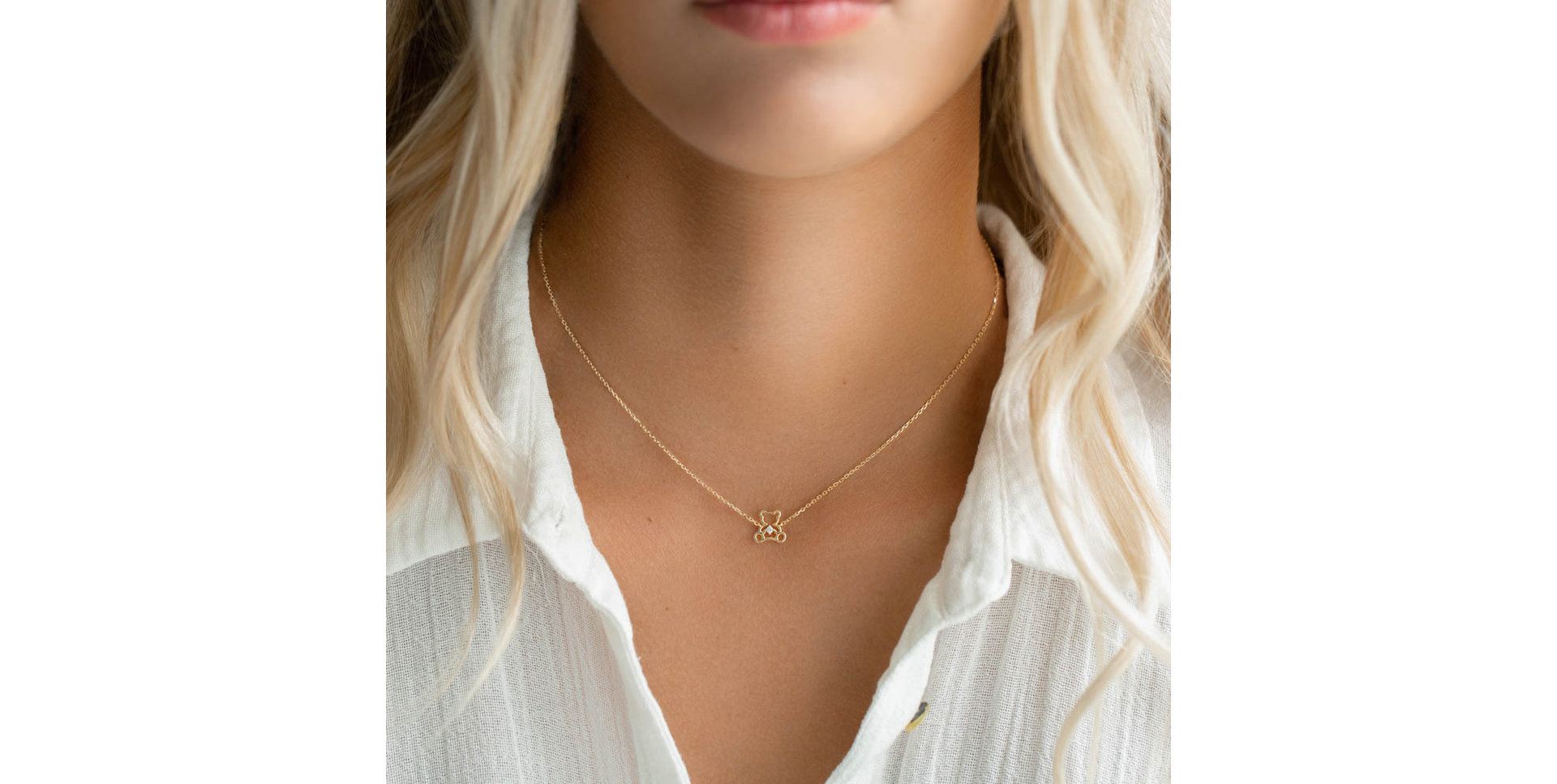 Diamond necklace Teddy