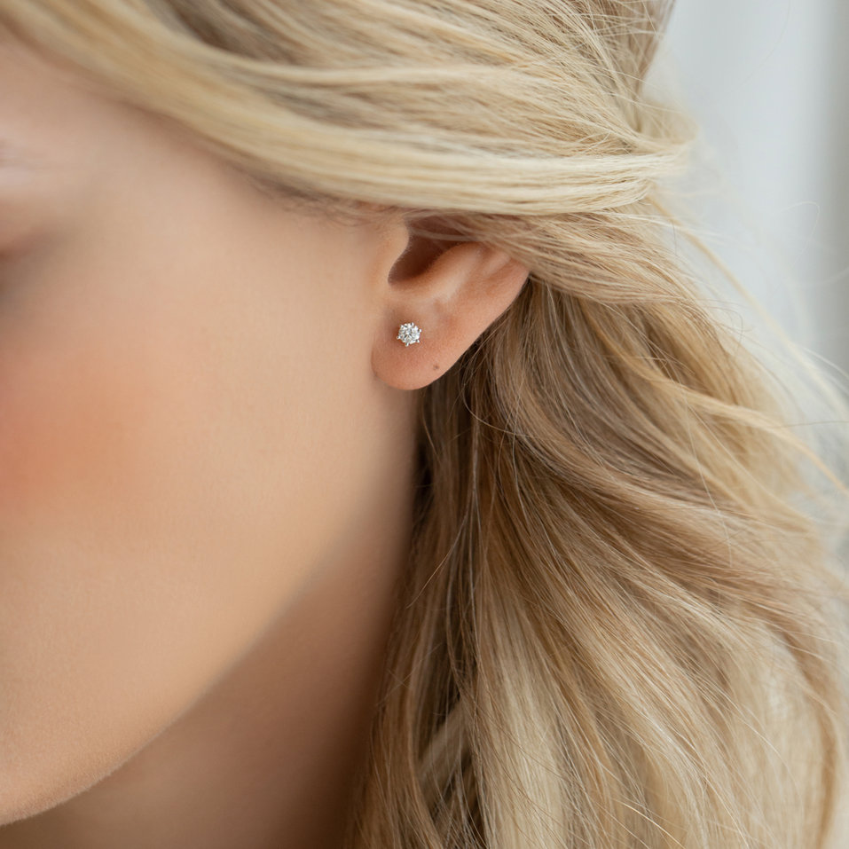 Diamond earrings Vesper Romance