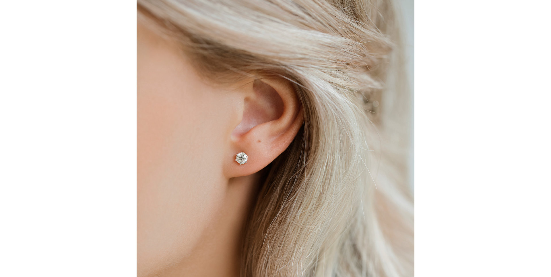 Diamond earrings Vesper Romance