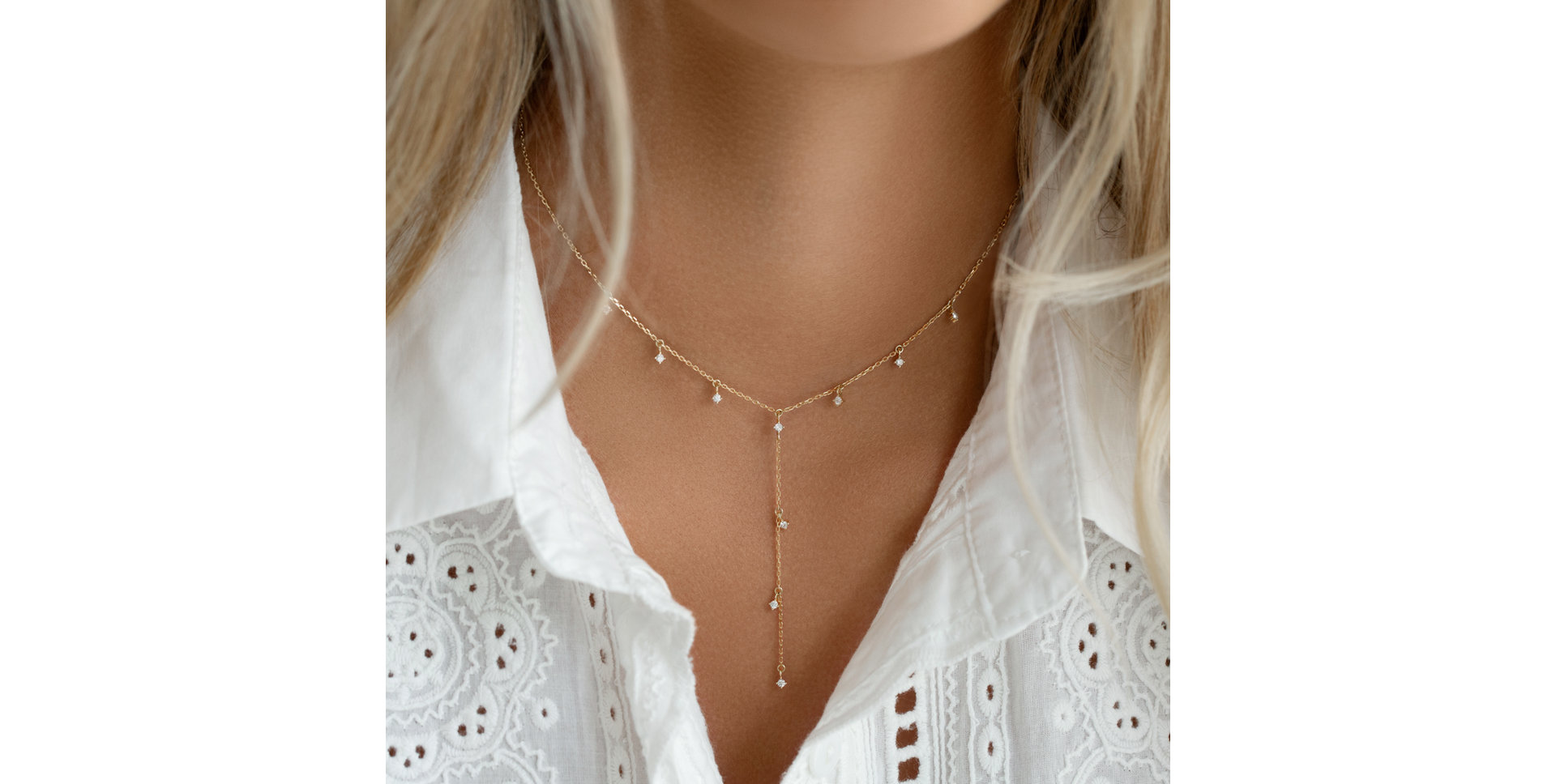 Diamond necklace Flamenco